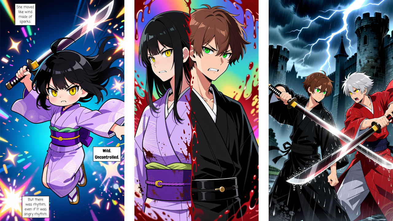 Scarlet Horizon Action Scenes